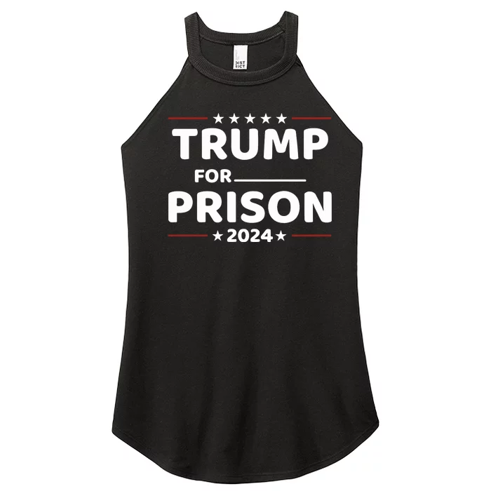 Trump For Prison 2024 Donald Trump Mugshot President Trump Women’s Perfect Tri Rocker Tank