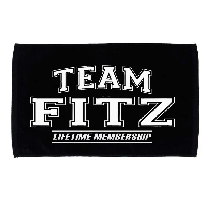 Team Fitz Proud Family Surname Last Name Microfiber Hand Towel