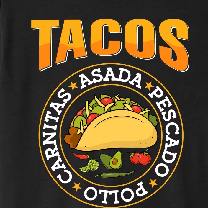 Tacos Fiesta Print ChromaSoft Performance T-Shirt