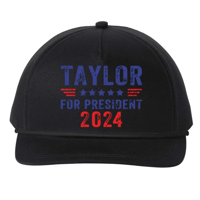 Taylor For President 2024 Snapback Five-Panel Rope Hat