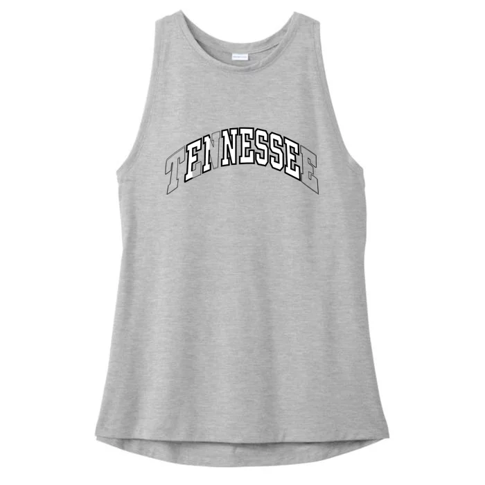 Tennessee Finesse Premium Gift (4 Color Options) Ladies Tri-Blend Wicking Tank