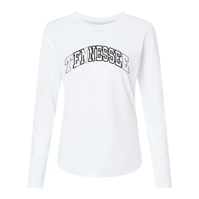 Tennessee Finesse Premium Gift (4 Color Options) Womens Cotton Relaxed Long Sleeve T-Shirt