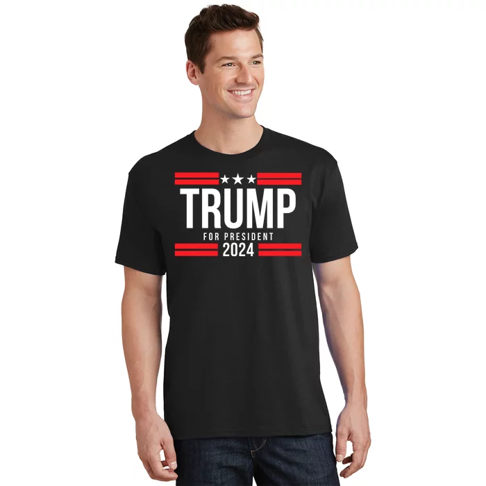 Trump For President 2024 Jd Vance For Vp Trump Vance 2024 Make America Great Aga T-Shirt