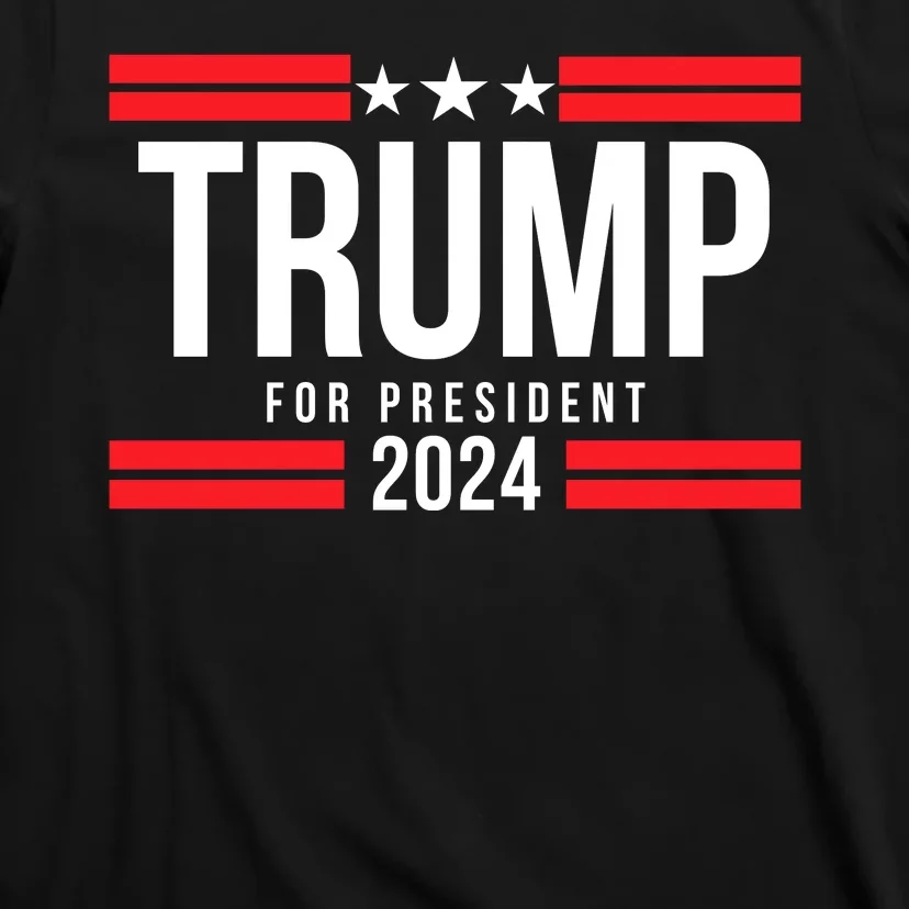 Trump For President 2024 Jd Vance For Vp Trump Vance 2024 Make America Great Aga T-Shirt