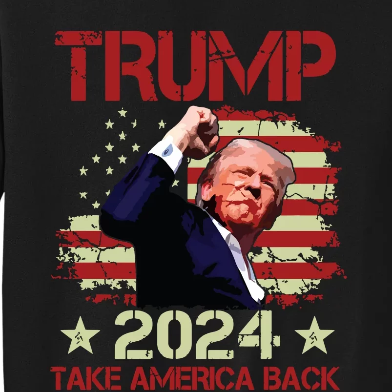 Trump Fist Pump Shot At Trump 2024 Trump Survives Rally Sweatshirt