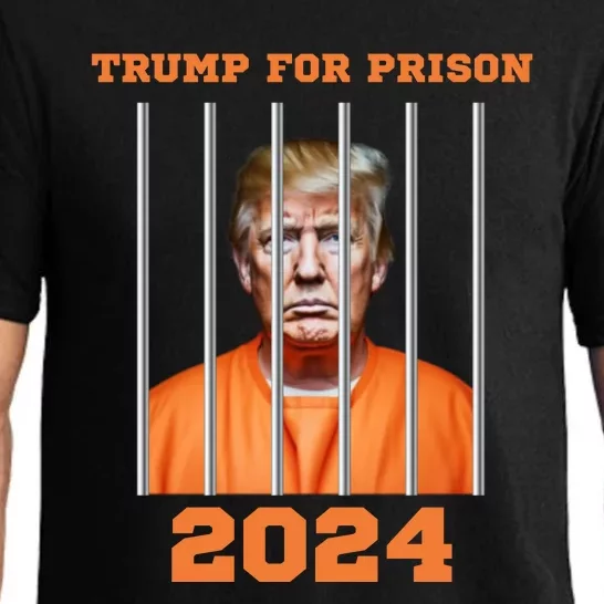 Trump For Prison 2024 Pajama Set