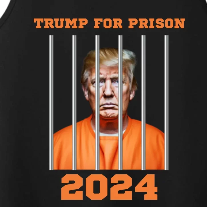 Trump For Prison 2024 Performance Tank