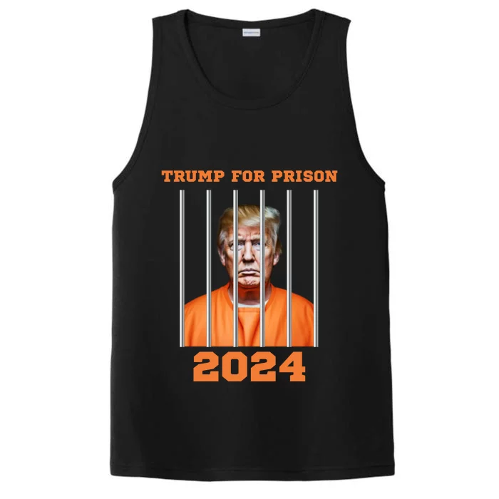 Trump For Prison 2024 Performance Tank