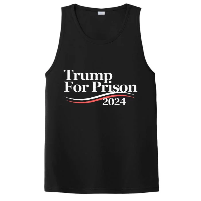 Trump For Prison 2024 Performance Tank