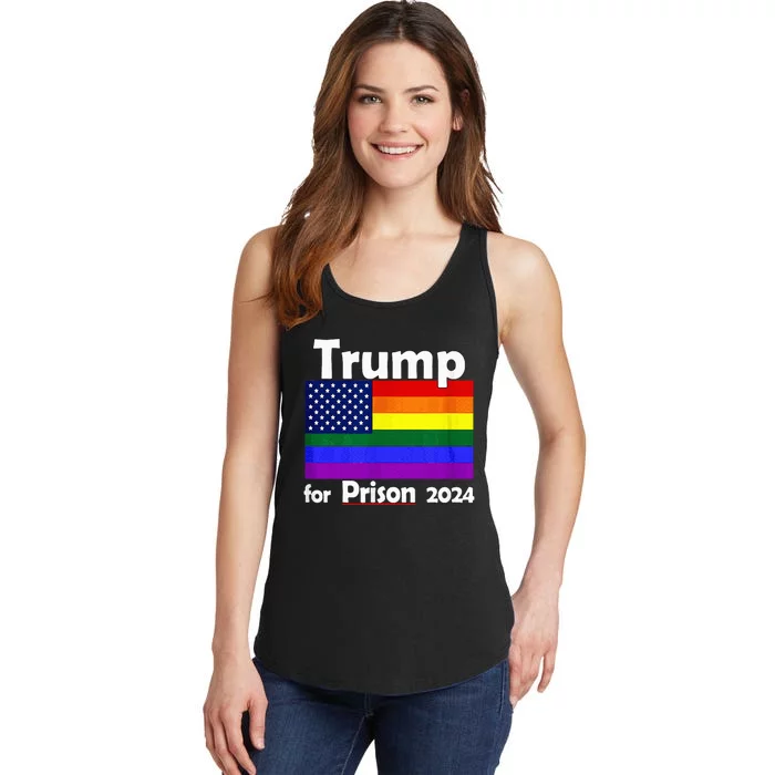 Trump For Prison 2024 Ladies Essential Tank