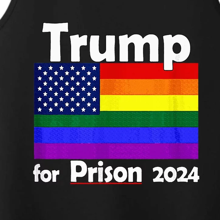 Trump For Prison 2024 Performance Tank