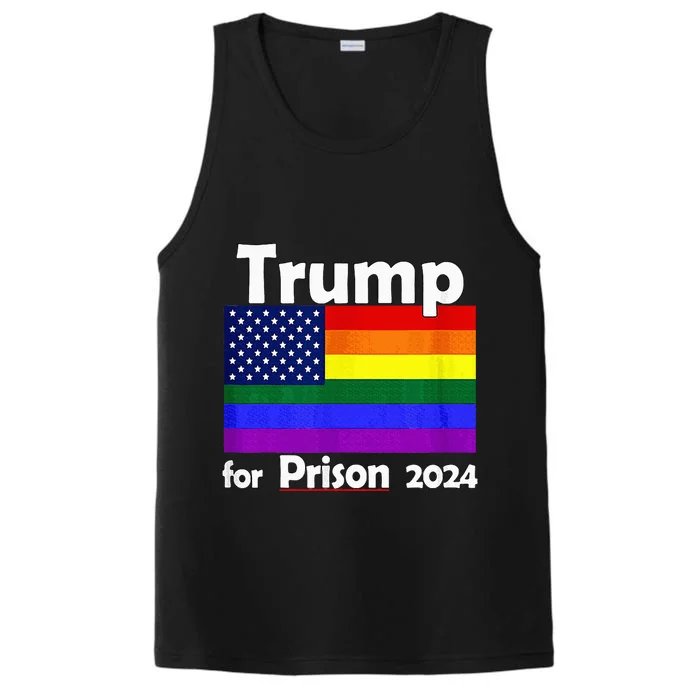 Trump For Prison 2024 Performance Tank