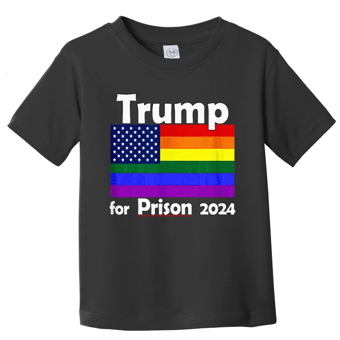 Trump For Prison 2024 Toddler T-Shirt