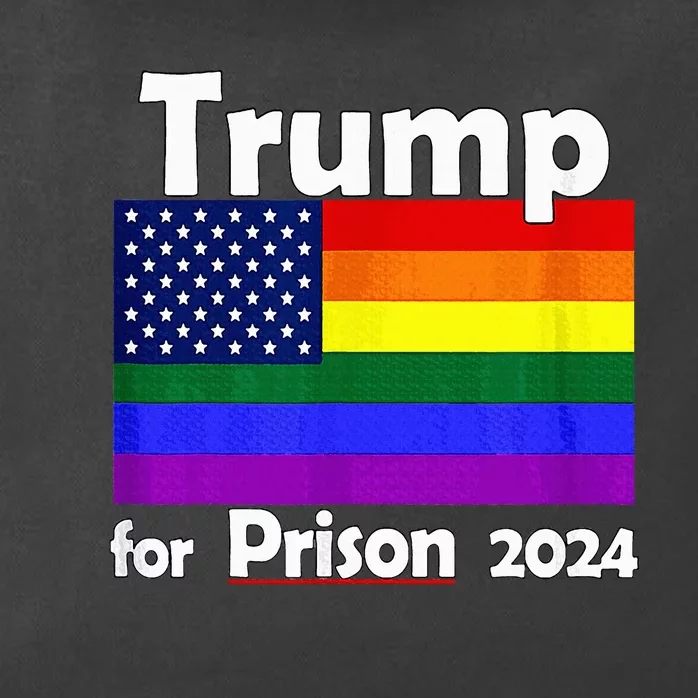 Trump For Prison 2024 Zip Tote Bag