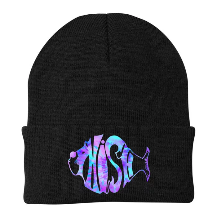 Tie-Dye Fish, Phish-Jam, Fishing Fisherman Knit Cap Winter Beanie