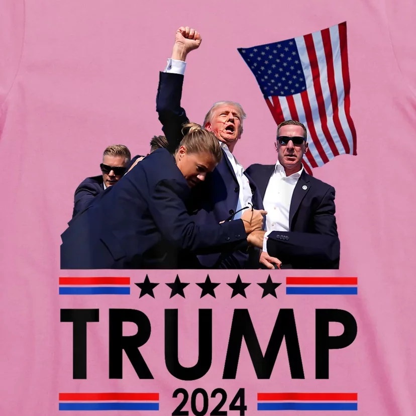 Trump Fist Pump Shot At Trump 2024 Trump Survives Rally T-Shirt