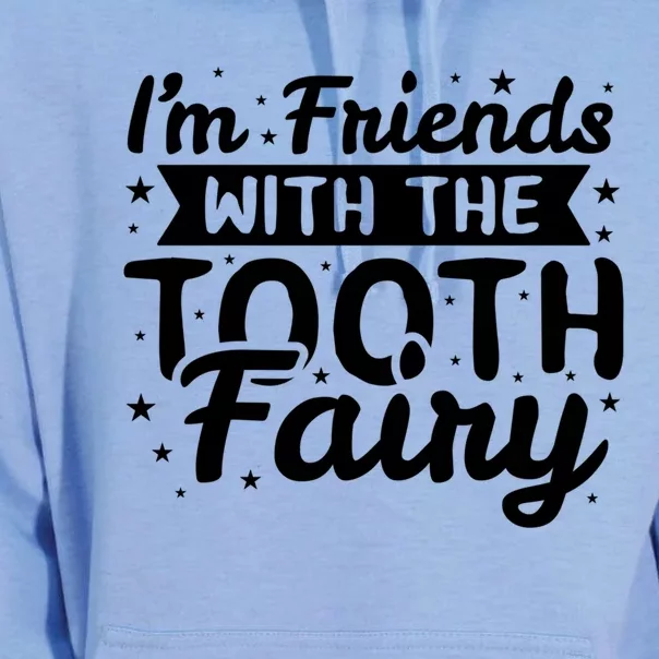 Tooth Fairy Pediatric Dentist Dental Gift Unisex Surf Hoodie