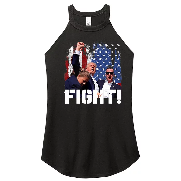 Trump Fight Pennsylvania July 13 2024 Women’s Perfect Tri Rocker Tank