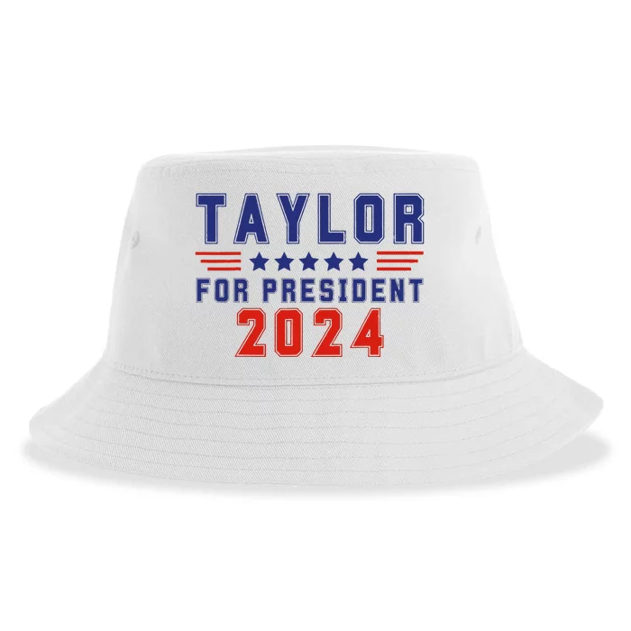 Taylor For President 2024 Sustainable Bucket Hat