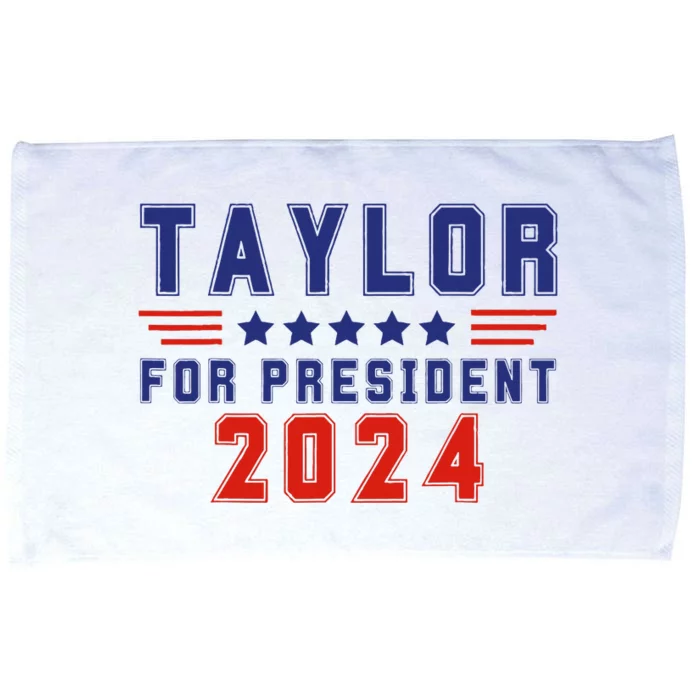 Taylor For President 2024 Microfiber Hand Towel