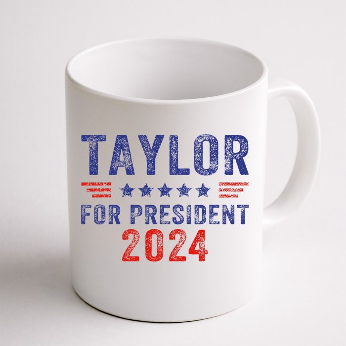 Taylor For President 2024 Front & Back Coffee Mug