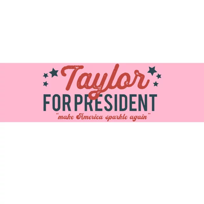 Taylor For President 2024 Bumper Sticker