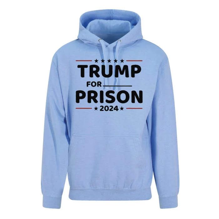 Trump For Prison 2024 Unisex Surf Hoodie