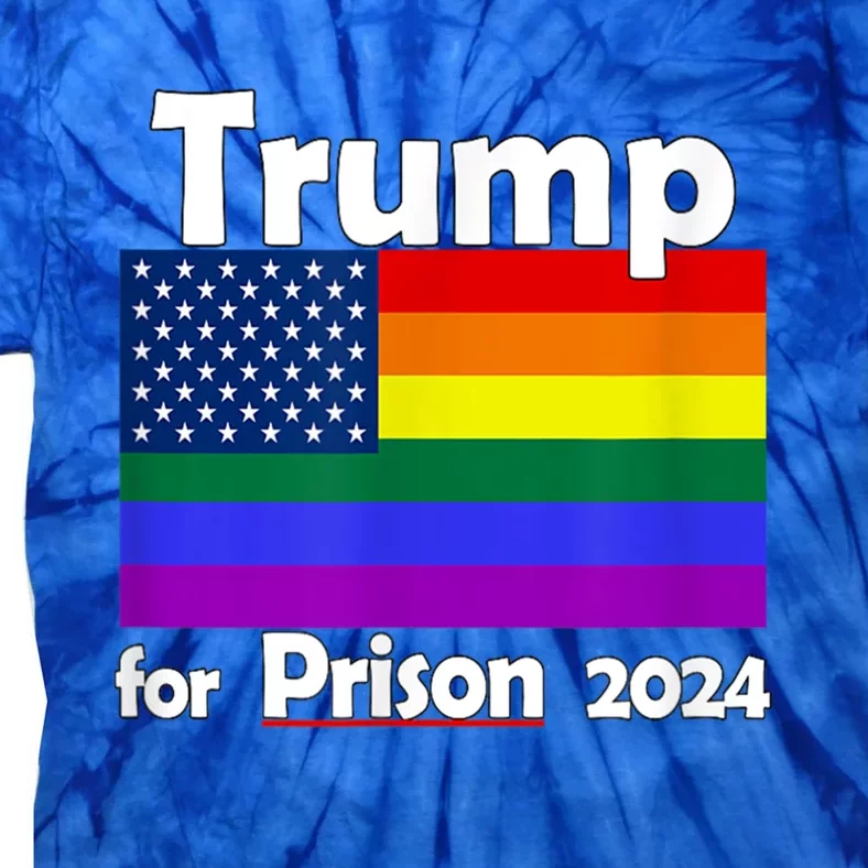 Trump For Prison 2024 Gift Tie-Dye T-Shirt