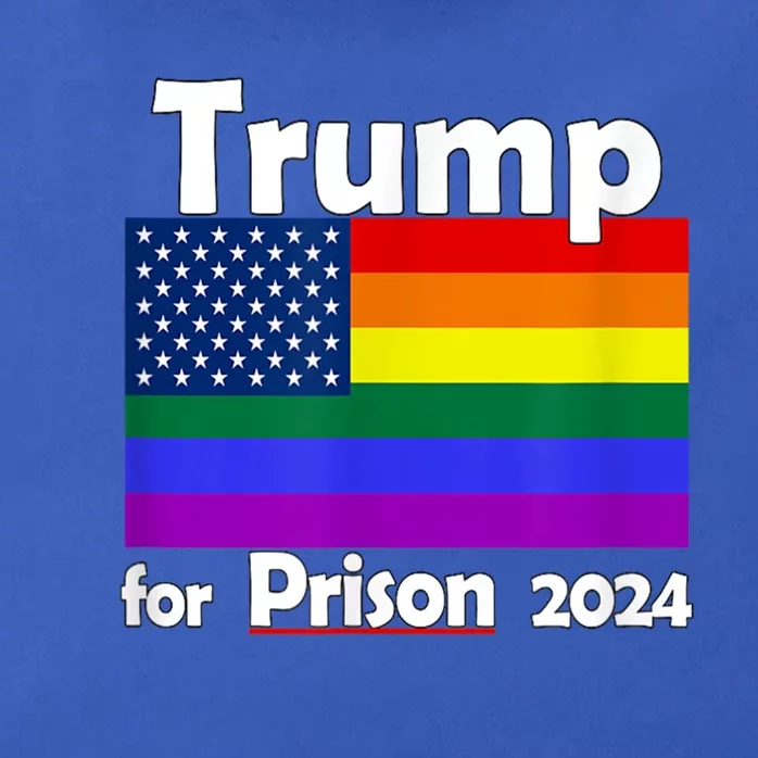 Trump For Prison 2024 Gift Zip Tote Bag