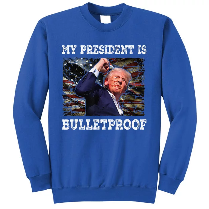 Trump Fist Pump Shot At Trump 2024 Trump Survives Rally Sweatshirt