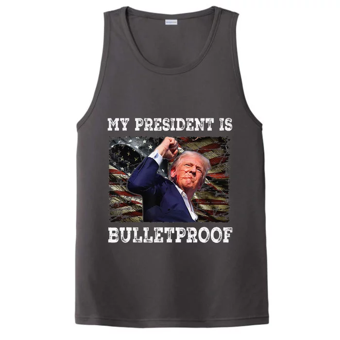 Trump Fist Pump Shot At Trump 2024 Trump Survives Rally Performance Tank