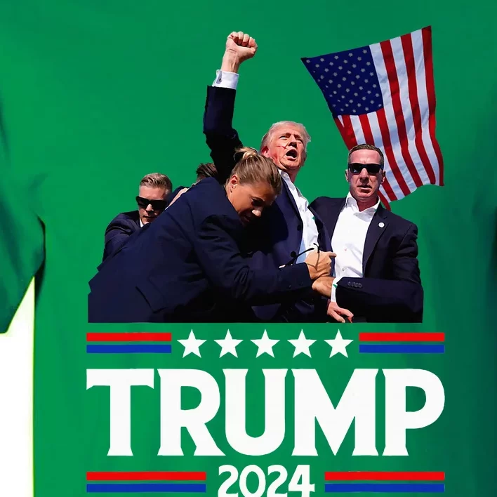 Trump Fist Pump Shot Tall T-Shirt