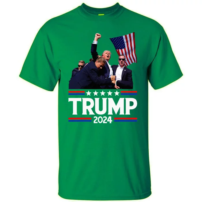 Trump Fist Pump Shot Tall T-Shirt