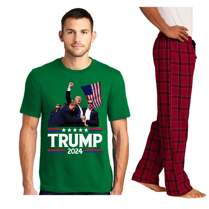 Trump Fist Pump Shot Pajama Set