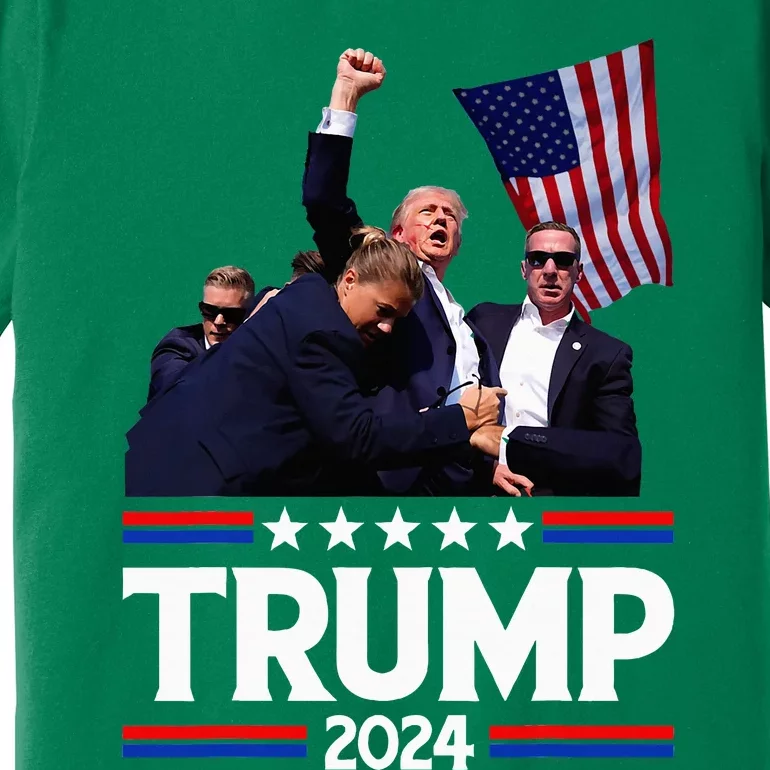 Trump Fist Pump Shot Premium T-Shirt