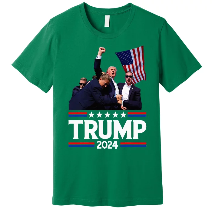 Trump Fist Pump Shot Premium T-Shirt