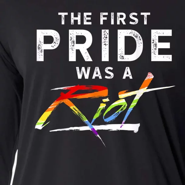 The First Pride Was A Riot LGBT Cooling Performance Long Sleeve Crew