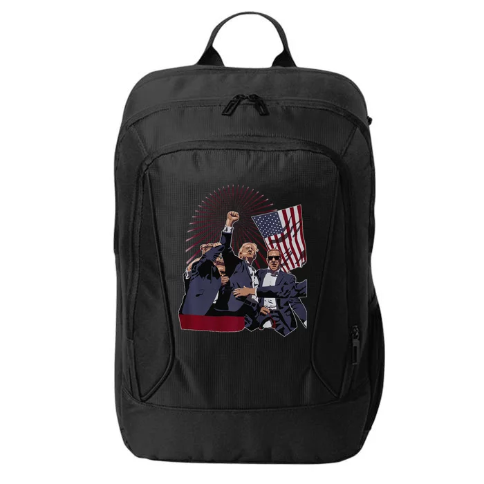 Trump Fist Pump City Backpack