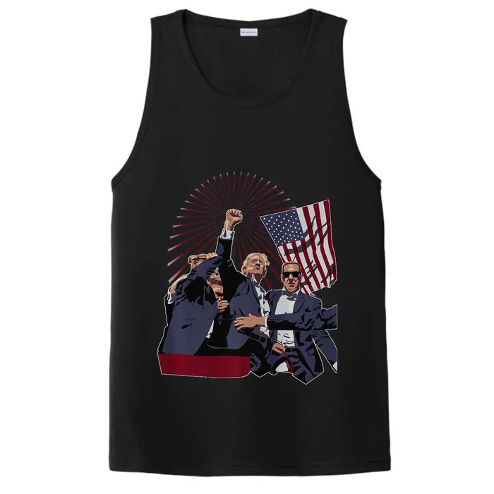 Trump Fist Pump Performance Tank