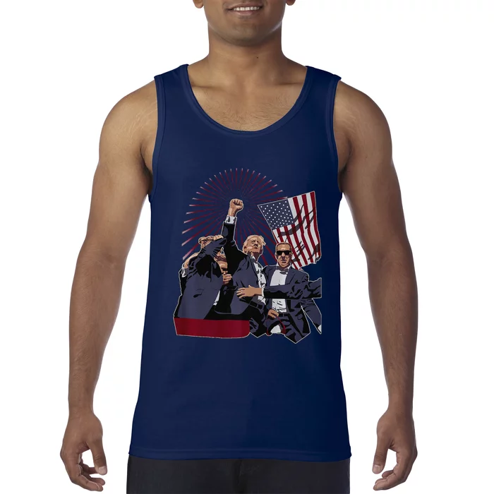 Trump Fist Pump Tank Top