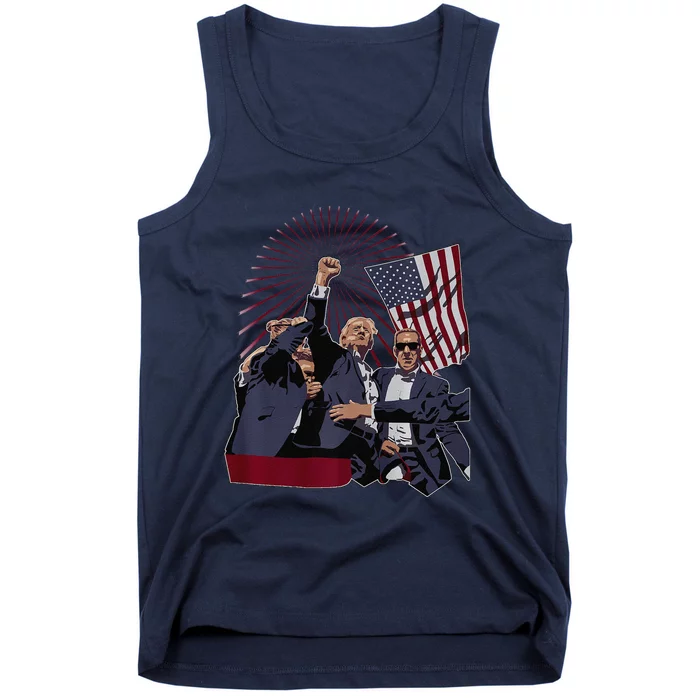 Trump Fist Pump Tank Top