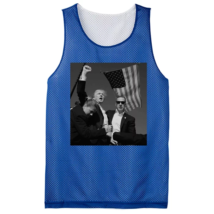 Trump Fist Pump Mesh Reversible Basketball Jersey Tank