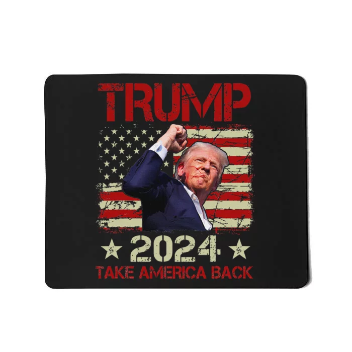 Trump Fist Pump Survives 2024 Rally Bold Design Mousepad