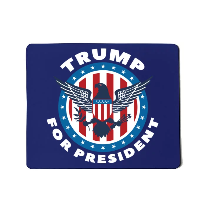 Trump For President Merch Donald Trump 2024 Apparel Mousepad