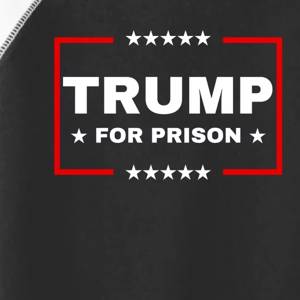 Trump For Prison Anti Trump Toddler Fine Jersey T-Shirt