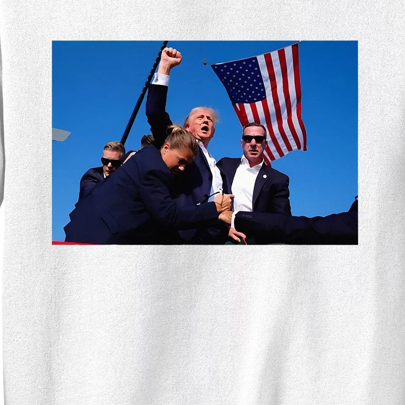 Trump Fist Pumped Fight Pray For Trump America Sweatshirt