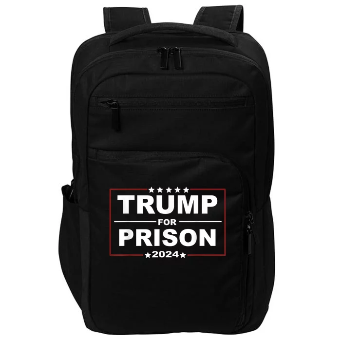 Trump For Prison 2024 Support Trump 4th Of July Impact Tech Backpack