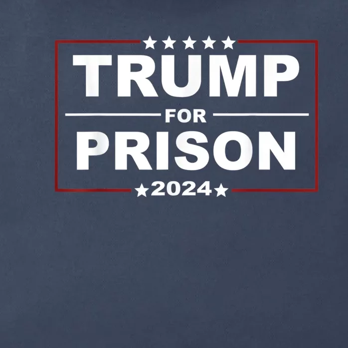 Trump For Prison 2024 Support Trump 4th Of July Zip Tote Bag