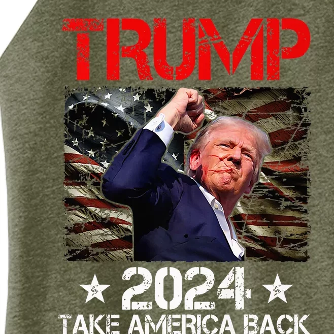 Trump Fist Pump Shot At Trump 2024 Trump Survives Rally Premium Women’s Perfect Tri Rocker Tank