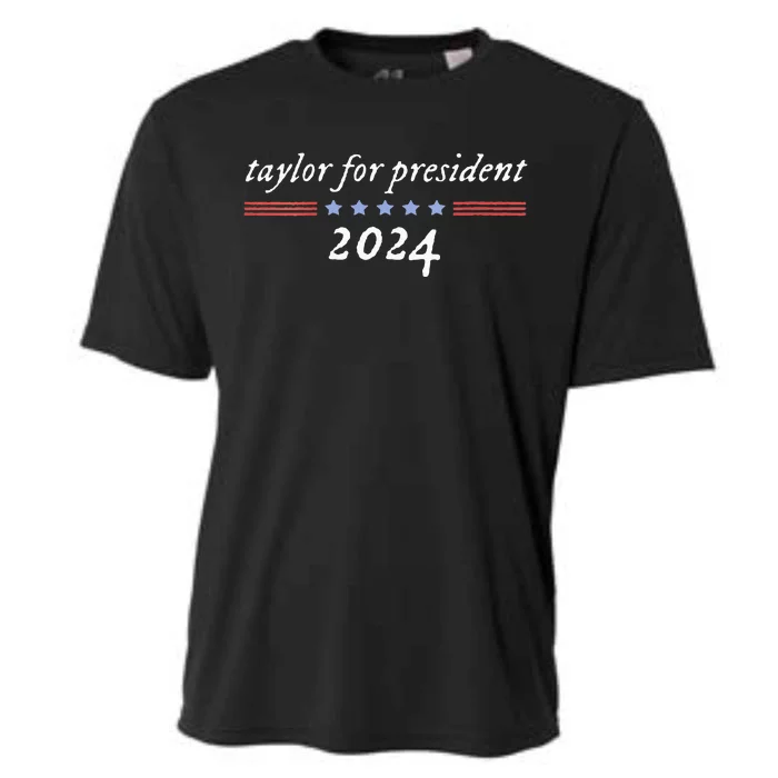 Taylor For President 2024 Cooling Performance Crew T-Shirt